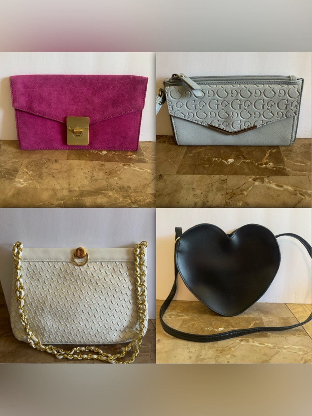 ✨ PURSE BUNDLE!!! 4 preloved purse. Will sell single also, just send message!